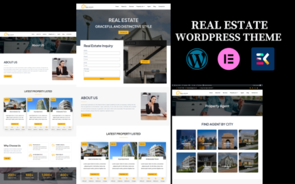 Emlak Hizmetleri ve Acenta WordPress Teması