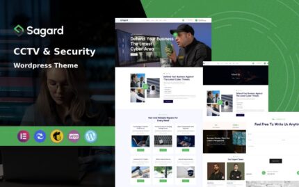 Sagard - CCTV & Güvenlik Wordpress Teması WordPress Teması