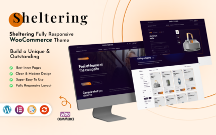 Barınma - İzleme Elementor WordPress Teması WooCommerce Teması