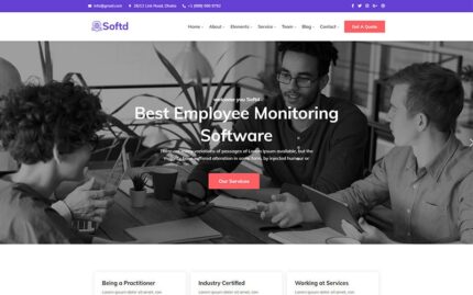 Softd - BT Çözüm Şirketi Duyarlı WordPress Teması