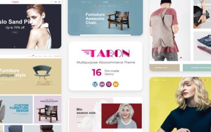 Taron - Çok Amaçlı WooCommerce WordPress Teması WooCommerce Teması