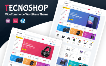 Tecnoshop - Elektronik WooCommerce WordPress Teması WooCommerce Teması