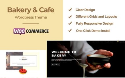 Bakery WooCommerce Teması