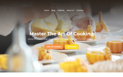 TishCookingSchool - Yemek Okulu WordPress Teması