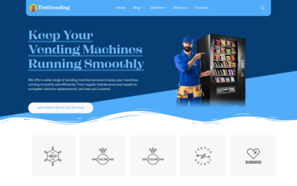 TishVending - Satış Hizmetleri WordPress Teması