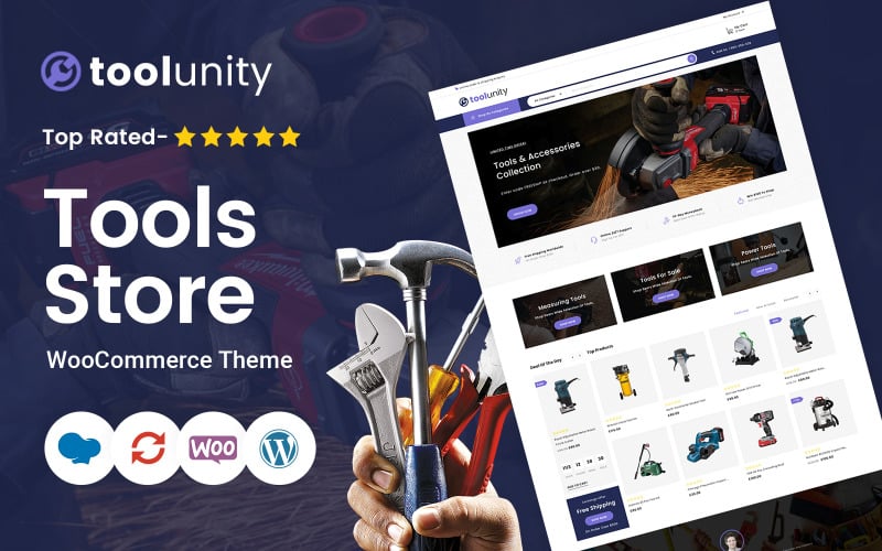 Toolunity - Tootstore Duyarlı WooCommerce Teması