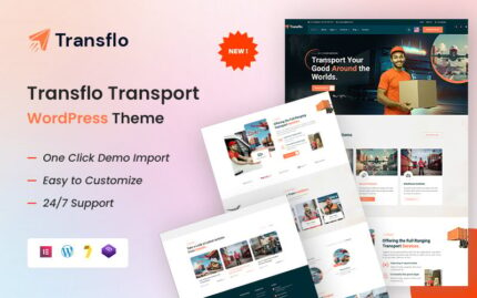 Transflo – Taşımacılık, Lojistik ve Taşımacılık Şirketi WordPress Teması