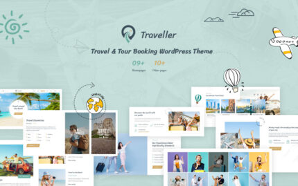 Traveller – Seyahat ve Tur Rezervasyonu Elementor WordPress Teması