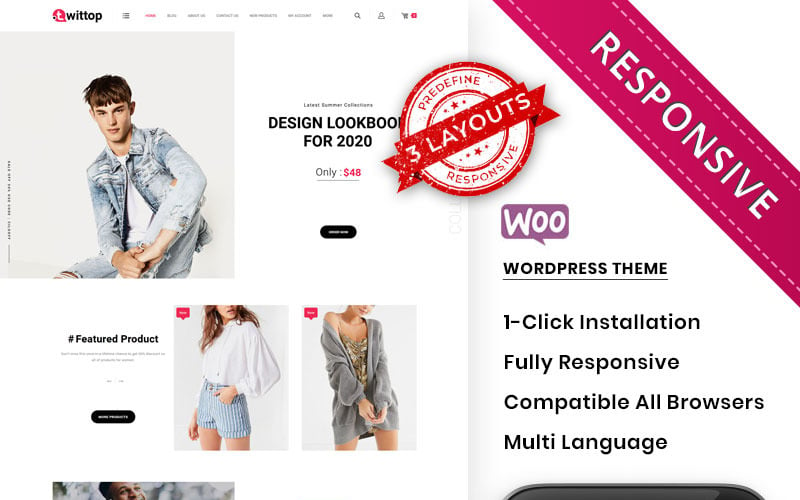 Twittop - Mega Moda Premium WooCommerce Teması