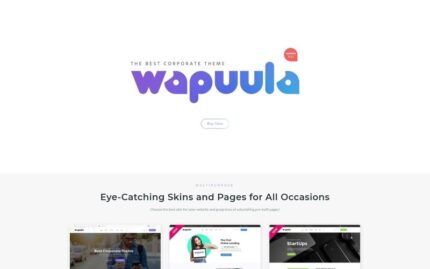 Wapuula - Çok Amaçlı Kurumsal WordPress Teması WordPress Teması