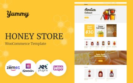 Nefis - Honey Store WooCommerce Teması