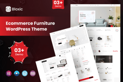Bloxic - Mobilya Mağazası WooCommerce Teması
