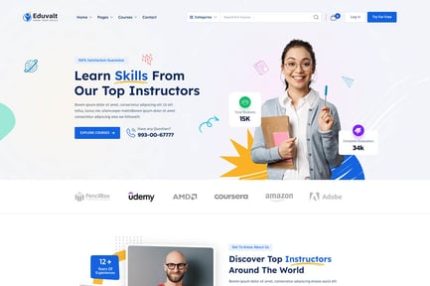 Eduvalt - Çevrimiçi Kurslar ve Eğitim WordPress