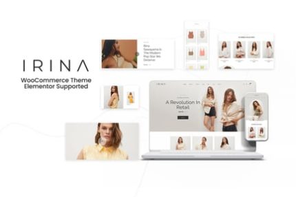 IRINA - Elementor WooCommerce Teması