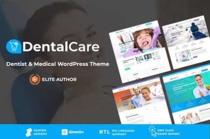 Dental Care - Diş Hekimi ve Tıbbi WordPress Teması