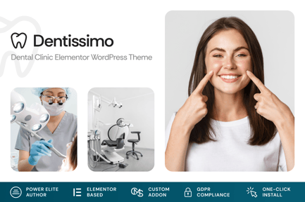 Dentissimo - Tıbbi ve Diş Hekimi WordPress Teması