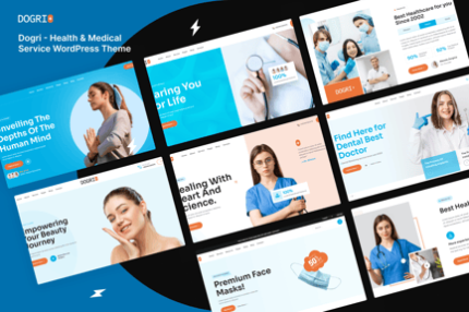 Dogri - Sağlık ve Tıp Hizmetleri WordPress Teması