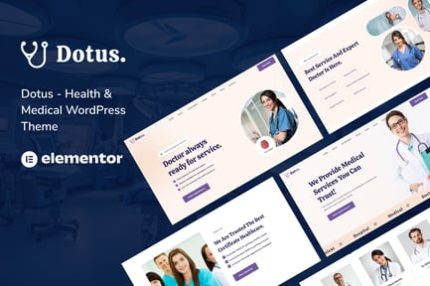 Dotus - Sağlık ve Tıp WordPress Teması