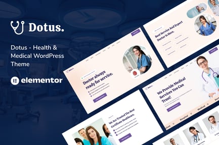 Dotus - Sağlık ve Tıp WordPress Teması