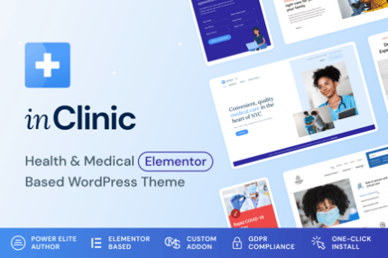 InClinic - Sağlık ve Tıp WordPress Teması