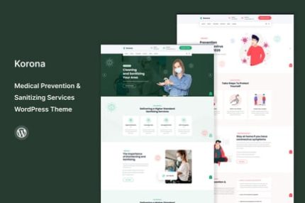 Korona - Medikal ve Sterilizasyon Hizmetleri WP Teması