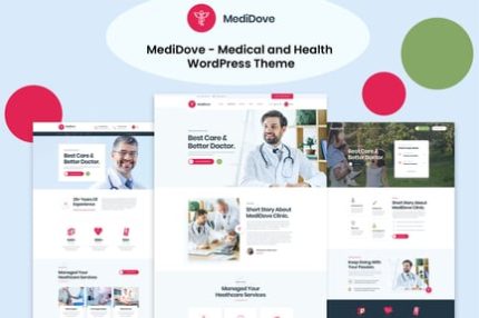 MediDove - Tıp ve Sağlık WordPress Teması