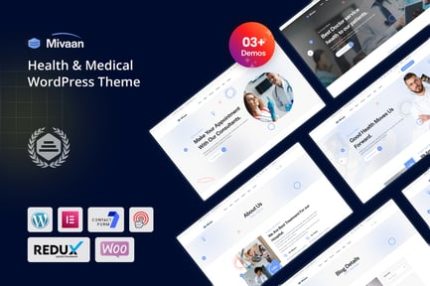 Mivaan - Sağlık ve Tıp WordPress Teması