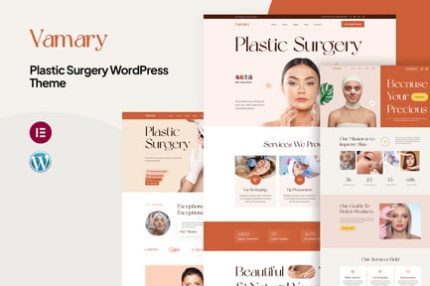 Vamary - Plastik Cerrahi WordPress Teması